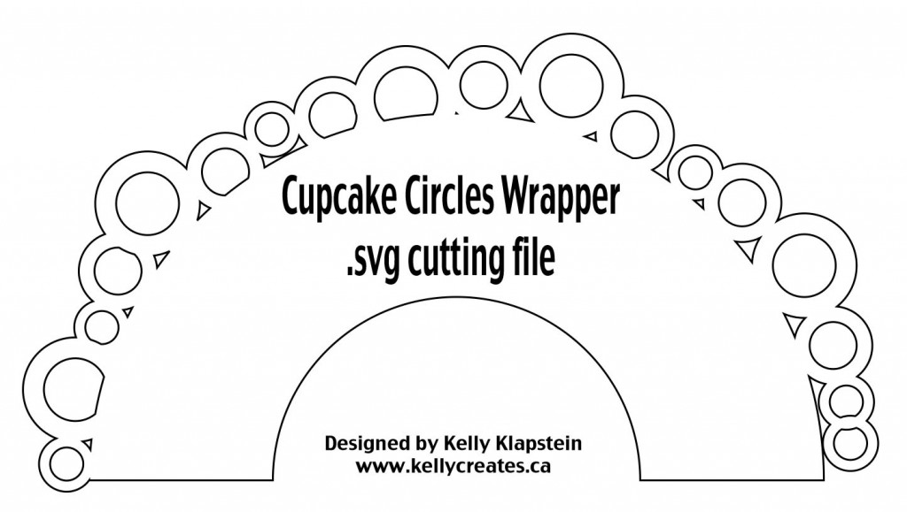 Cupcake Wrapper Circles svg