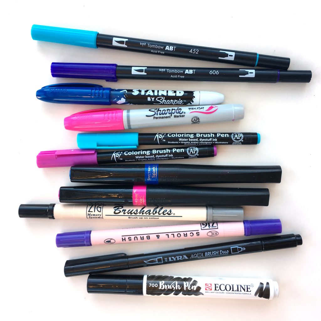 All About Brush Pens: What is best for beginners? – Kelly Creates