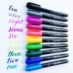 Love these Kelly Creates Multicolor Small Brush Pens from American Crafts available at Michaels stores