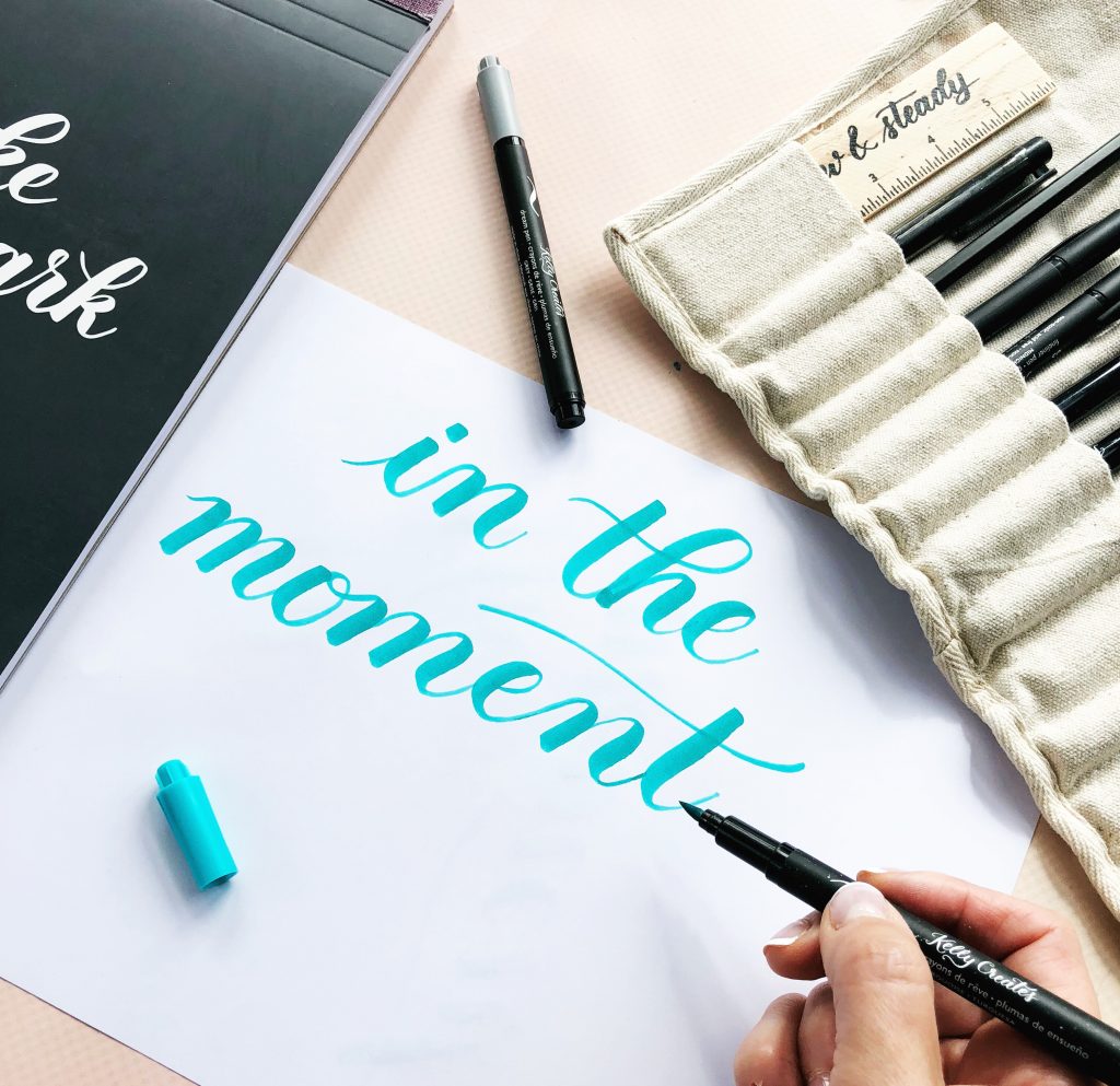 Put down the iPad and pick up a pen and piece of paper to learn calligraphy and hand lettering