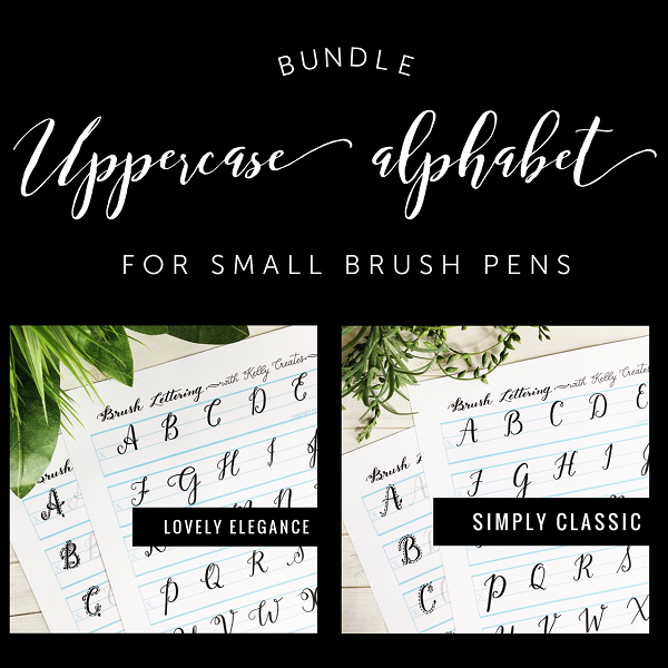 @kellycreates #learn #brush #lettering #calligraphy #moderncalligraphy #guide #practice #worksheets #script