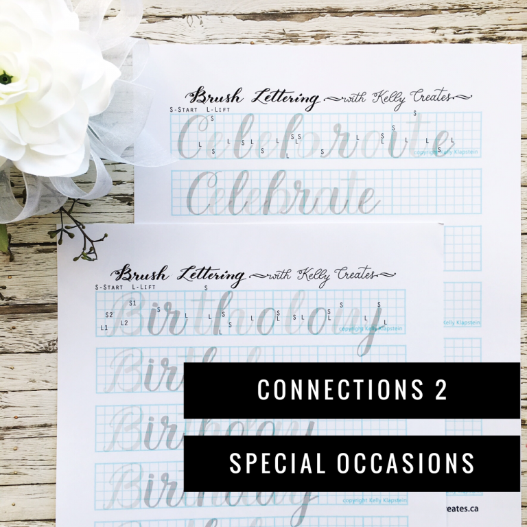 Connections 2 Holiday Words for Large Brush Pens (E) Kelly Creates