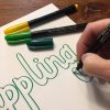 Create Cool Hand Lettering with Stippling – Kelly Creates