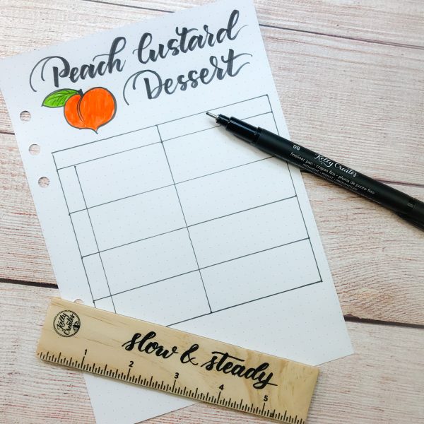 From Planner to Recipe Book with FREE Printable – Kelly Creates