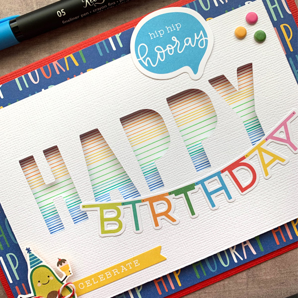 Cute Cards with lettering templates and free svg cut file www.kellycreates.ca