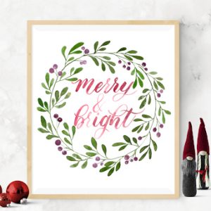 online watercolor Christmas holiday wreath workshop kellycreates.ca