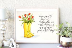 watercolor tulips cards online class kellycreates.ca