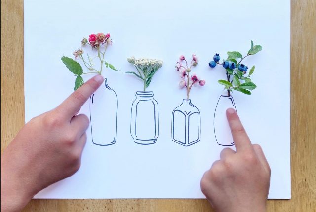 how to draw vases for dried flowers illustrations on cards and journals www.kellycreates.ca