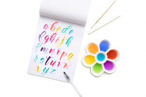 watercolor lettering practice paper pad