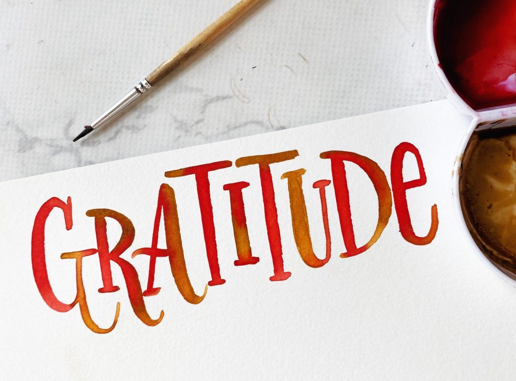 Gratitude thanksgiving free printable template for practicing lettering www.kellycreates.ca