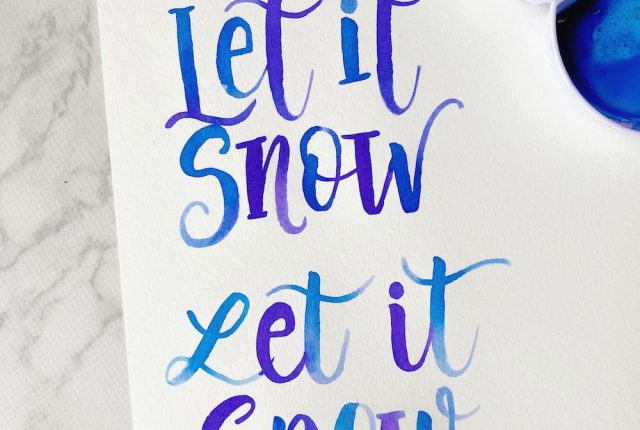 free printable lettering template winter christmas holiday worksheet www.kellycreates.ca