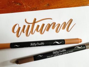 free printable digital download worksheet lettering template modern calligraphy brush pen www.kellycreates.ca